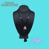 Black Aqeeq Neckless Hand made Neckless Good Quailty