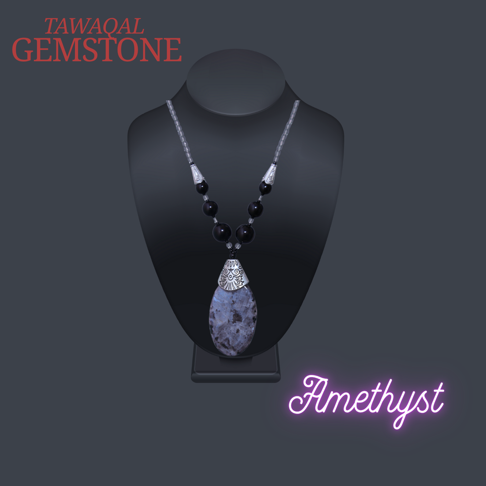 labradorite Stone Beautifull Hand Made Neckless For Women