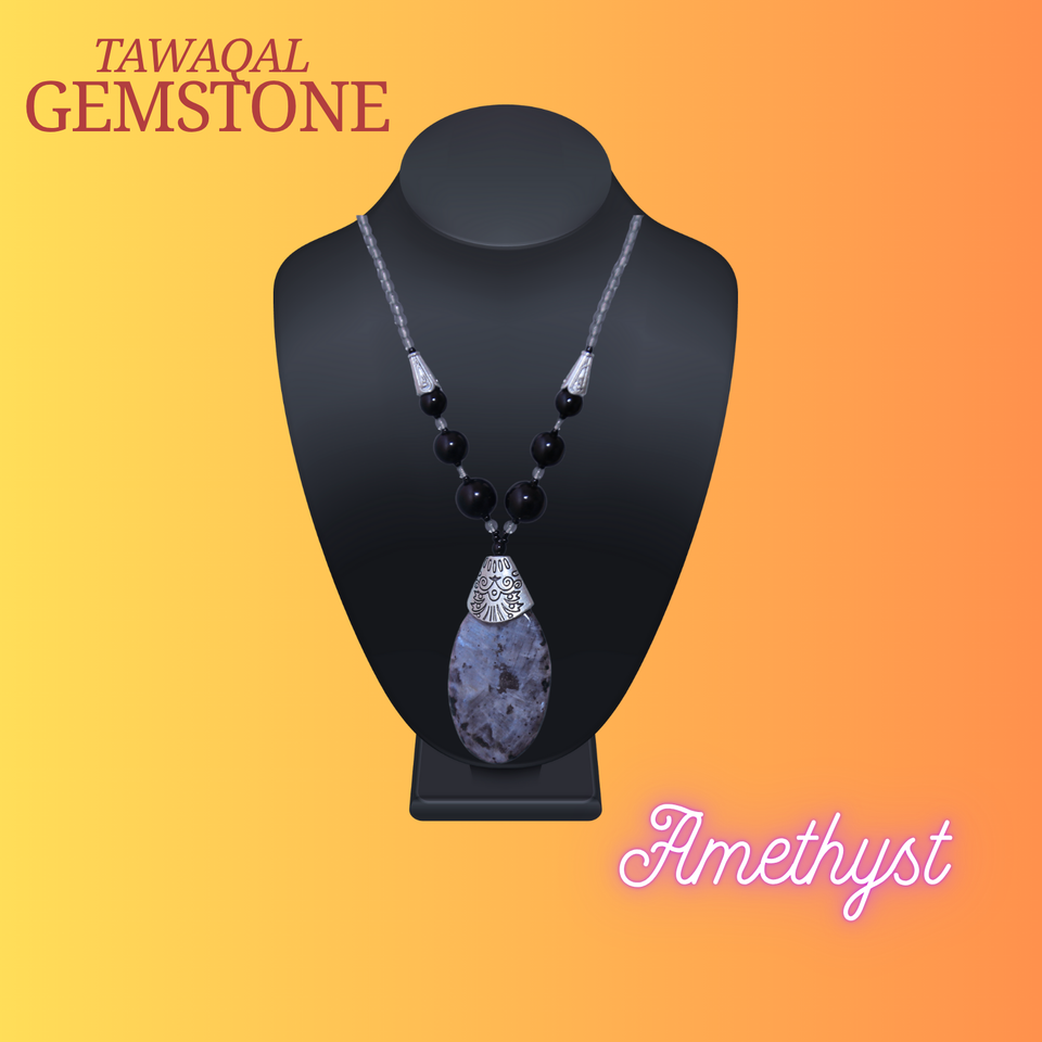 labradorite Stone Beautifull Hand Made Neckless For Women