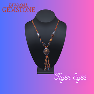 Tiger Eyes Neckles Good Quailty Hand Made  For Women