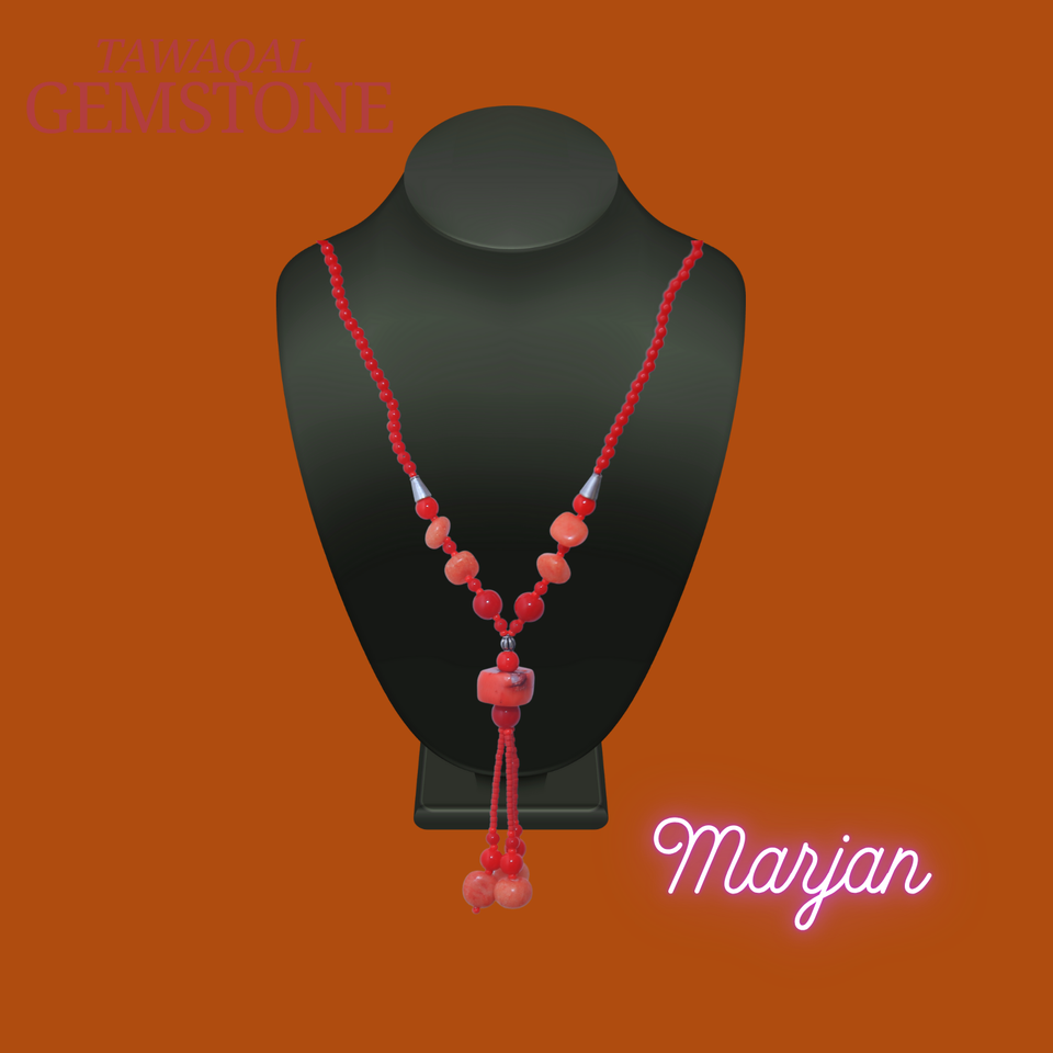 Marjan Stone Beautifull hand Made Neckless For Women