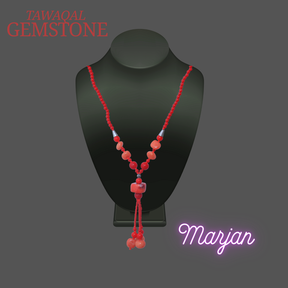 Marjan Stone Beautifull hand Made Neckless For Women