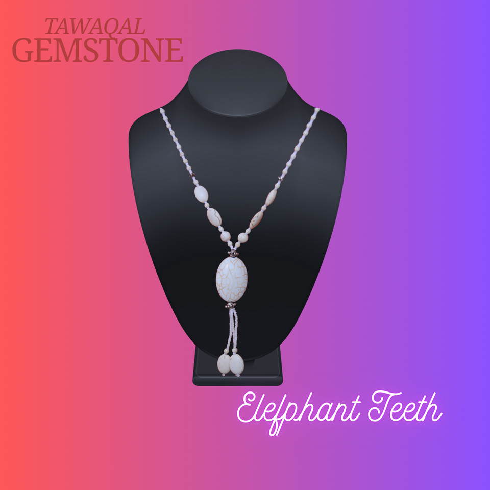 American White Feroza Beautifull Hand Made Neckless For Women