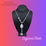 American White Feroza Beautifull Hand Made Neckless For Women