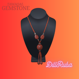 Dill Rubba Neckless Stone 100% Hand Made