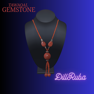 Dill Rubba Neckless Stone 100% Hand Made