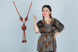 Dill Rubba Neckless Stone 100% Hand Made