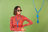 American Feroza Stone Neckless Beautifull Hand Made For Women