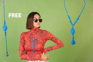 American Feroza Stone Neckless Beautifull Hand Made For Women