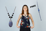 labradorite Stone Beautifull Hand Made Neckless For Women